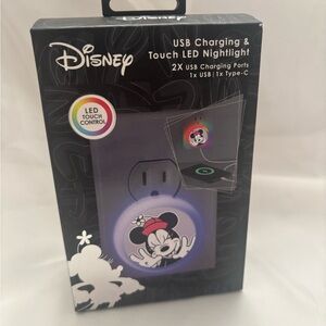SOLD-Disney LED Touch Control Nightlight with USB Charging